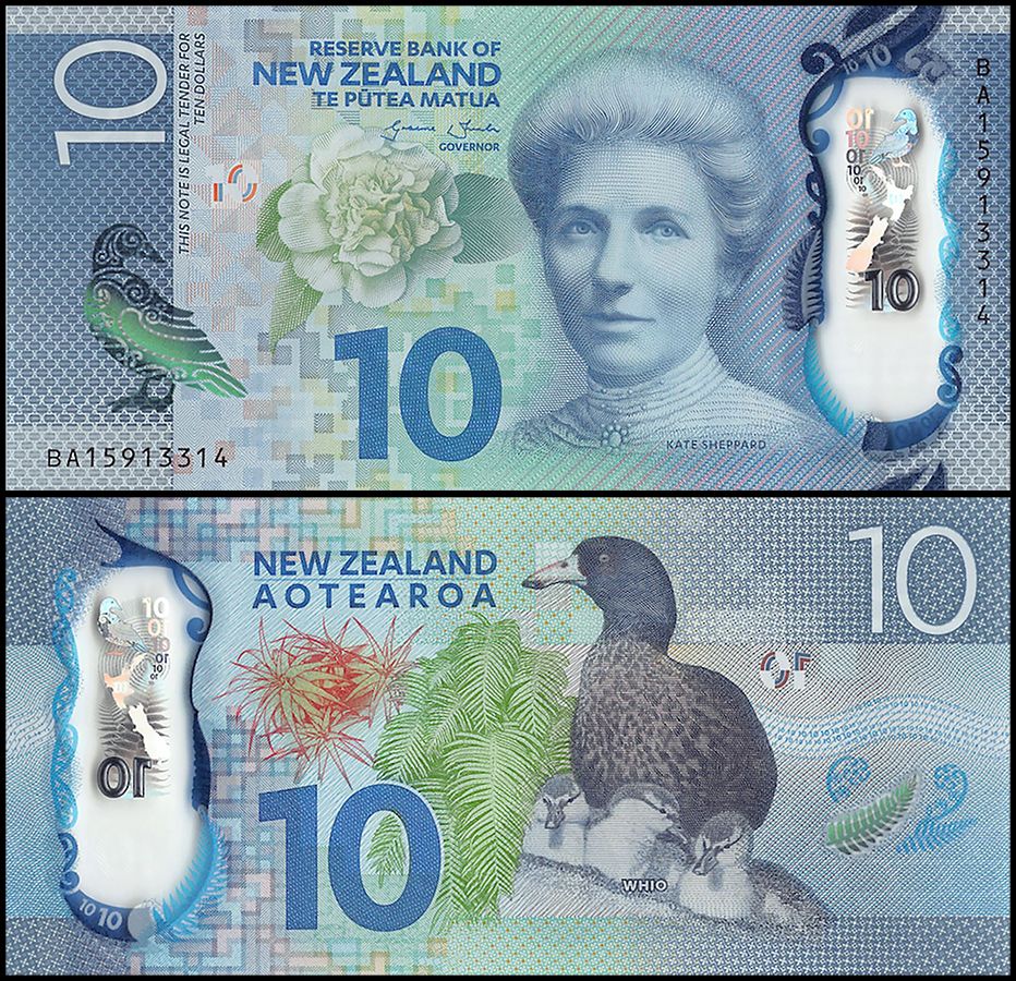 New Zealand 10 Dollars Banknote, 2015, P-192, UNC.jpg